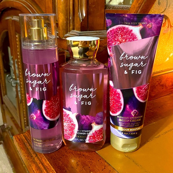 Bath & Body Works Brown Sugar & Fig Set - Picture 1 of 2